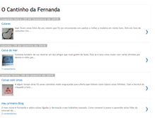 Tablet Screenshot of cantinho-da-fernanda.blogspot.com