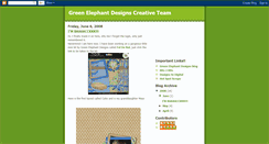 Desktop Screenshot of greenelephantct.blogspot.com