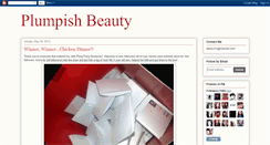 Desktop Screenshot of plumpishbeauty.blogspot.com