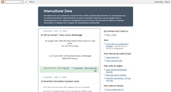 Desktop Screenshot of interculturalzone.blogspot.com