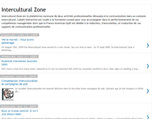Tablet Screenshot of interculturalzone.blogspot.com