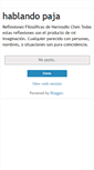Mobile Screenshot of hablandopaja.blogspot.com