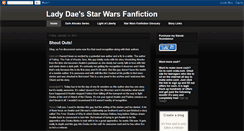 Desktop Screenshot of ladydaesfanfiction.blogspot.com