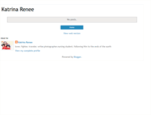 Tablet Screenshot of katrinarphotography.blogspot.com