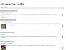 Tablet Screenshot of niemamczasunablog.blogspot.com