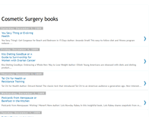 Tablet Screenshot of cosmetic-surgery-books.blogspot.com