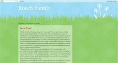 Desktop Screenshot of johnroachfamily.blogspot.com