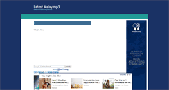 Desktop Screenshot of latestmalaymp3.blogspot.com