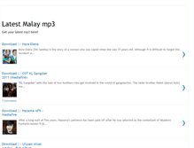 Tablet Screenshot of latestmalaymp3.blogspot.com