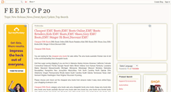Desktop Screenshot of feedtop20.blogspot.com