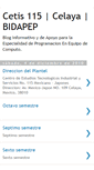 Mobile Screenshot of cetis115.blogspot.com