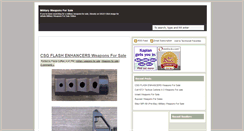 Desktop Screenshot of military-weapons-for-sale.blogspot.com