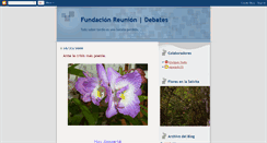 Desktop Screenshot of fundacionreunion.blogspot.com