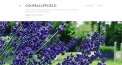 Desktop Screenshot of goofballsworld.blogspot.com