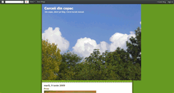 Desktop Screenshot of cerceii-din-copac.blogspot.com
