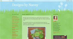 Desktop Screenshot of designsbynanny.blogspot.com