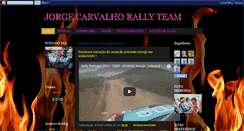 Desktop Screenshot of jorgecarvalhorally.blogspot.com