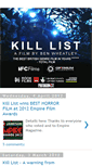 Mobile Screenshot of kill-list.blogspot.com