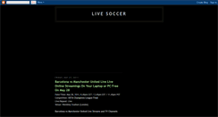 Desktop Screenshot of livesoccer4all.blogspot.com