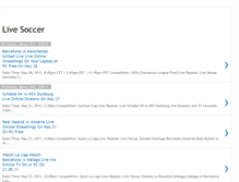Tablet Screenshot of livesoccer4all.blogspot.com