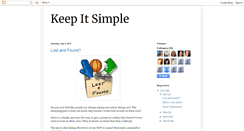 Desktop Screenshot of keepitsimpleyo.blogspot.com