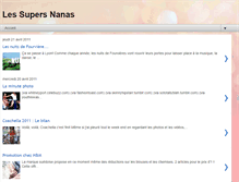 Tablet Screenshot of lessupersnanas-modspeparis.blogspot.com