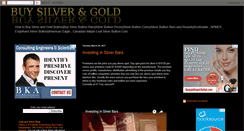Desktop Screenshot of buy-silver-gold.blogspot.com