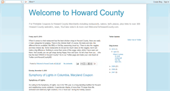 Desktop Screenshot of howardcountymaryland.blogspot.com