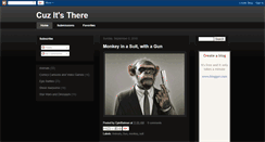 Desktop Screenshot of cuzitsthere.blogspot.com
