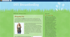 Desktop Screenshot of diybreastfeeding.blogspot.com