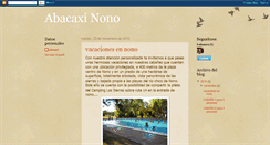 Desktop Screenshot of abacaxinono.blogspot.com
