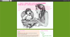 Desktop Screenshot of infoembarazoadolescente.blogspot.com