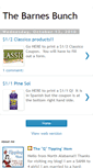 Mobile Screenshot of barnesbunch2009.blogspot.com