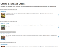 Tablet Screenshot of grainsbeansandgreens.blogspot.com