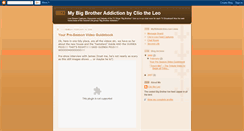 Desktop Screenshot of mybbaddiction.blogspot.com