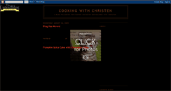 Desktop Screenshot of cookingwithchristen.blogspot.com