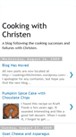 Mobile Screenshot of cookingwithchristen.blogspot.com