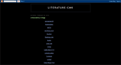 Desktop Screenshot of literature-cmk.blogspot.com