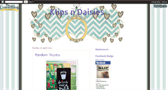 Desktop Screenshot of klipsndaisies.blogspot.com