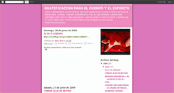 Desktop Screenshot of cuerpoespiritu.blogspot.com