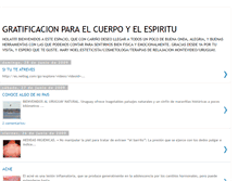 Tablet Screenshot of cuerpoespiritu.blogspot.com
