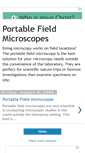 Mobile Screenshot of portablefieldmicroscopes.blogspot.com