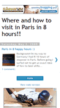 Mobile Screenshot of 8hoursinparis.blogspot.com