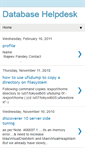 Mobile Screenshot of dba-helpdesk.blogspot.com