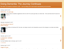 Tablet Screenshot of doingdementia.blogspot.com