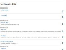 Tablet Screenshot of lavidadelkiko.blogspot.com