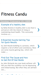 Mobile Screenshot of fitness-candu.blogspot.com