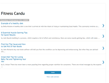 Tablet Screenshot of fitness-candu.blogspot.com