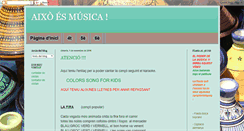 Desktop Screenshot of musicamilagros.blogspot.com