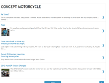 Tablet Screenshot of conceptmotorcycle.blogspot.com